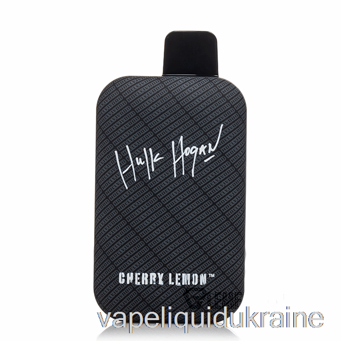 Vape Liquid Ukraine Hulk Hogan Hollywood Hogan 8000 Disposable Cherry Lemon